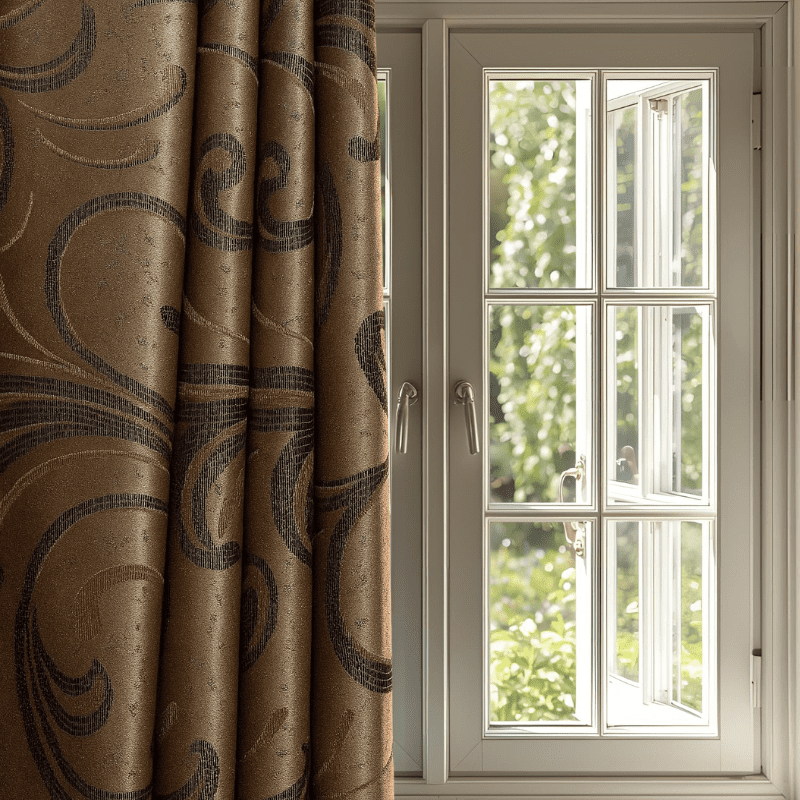 DRAPERIE DE TAFTA MARO CU MODEL