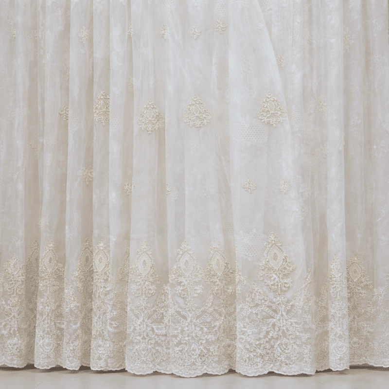 PERDEA BAMBU BAROC 3D AURIU - imagine 4